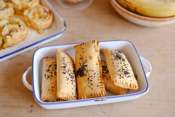 Ricotta and Spinach Pasties