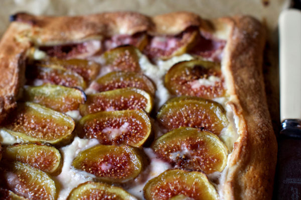 Fig and Goat’s Curd Galette