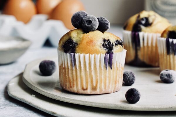 Muscle Boosting Blueberry Muffins